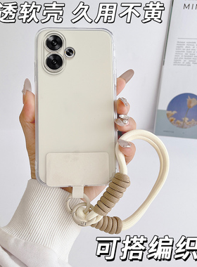 适用于红米turbo3手机壳24069RA21C直边透明软壳hmTurbo3简约MiuiTurbo3小清新24069RA2lC潮男女RdemiTurbo3