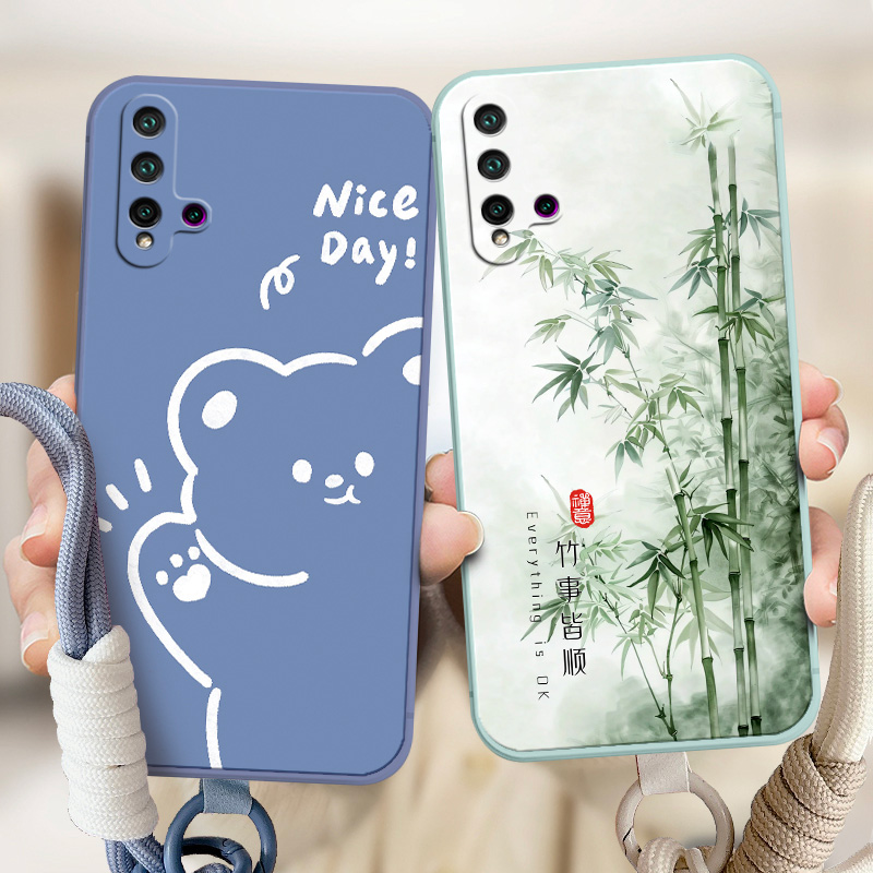 适用于华为nova5手机壳化为nva5pro时尚noav5por小清新nvoa5pro保护套SEA-AL00情侣nowa5可爱niva5pro潮男女
