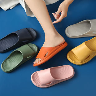家居凉拖鞋 室内女夏防滑家用情侣男宾馆洗澡浴室透气葡萄颗粒