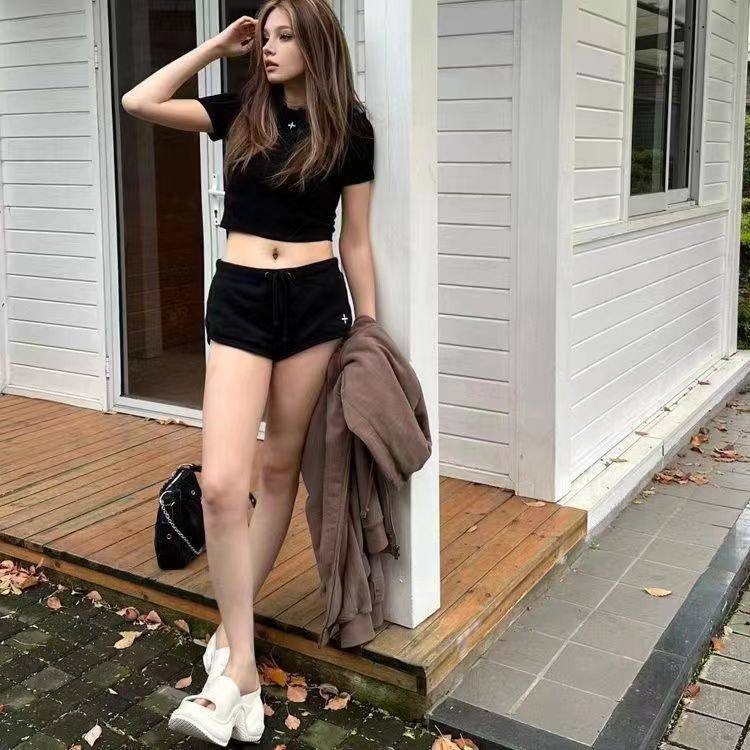 外贸十字花9CM厚底高跟凉拖鞋女户外穿时尚高跟夏季一字拖潮,女鞋,一字拖,淘宝优惠券,粉丝福利购,淘宝优惠卷