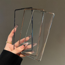 电镀银边框适用华为MateX6典藏版折叠屏手机保护膜MateX5高清贴膜MateX3钢护玻璃膜Xfold5防摔