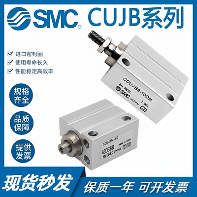 SMC自由安装气缸CDUJB4-8