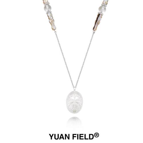 Yuan Field 入境花园系列 雕花项链