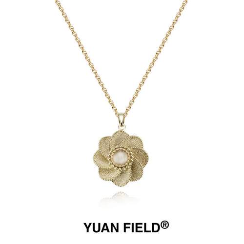 Yuan Field 入境花园系列 花旋项链