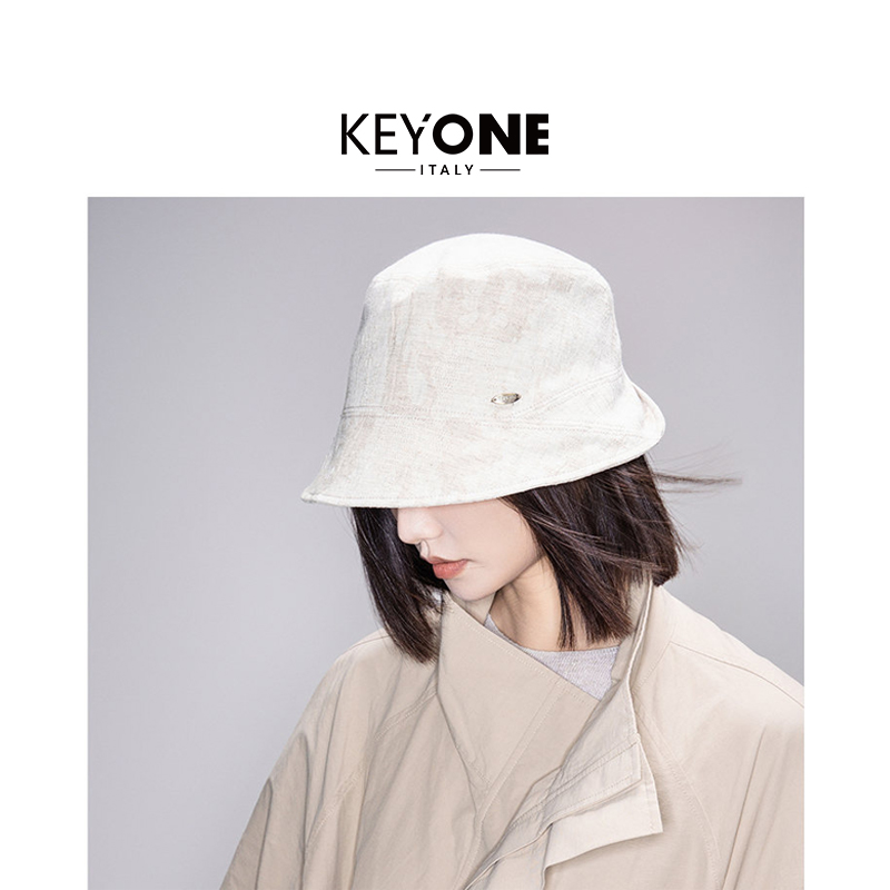 【KEYONE】渔夫帽出游盆帽春季遮阳显脸小百搭防晒遮阳出游休闲帽