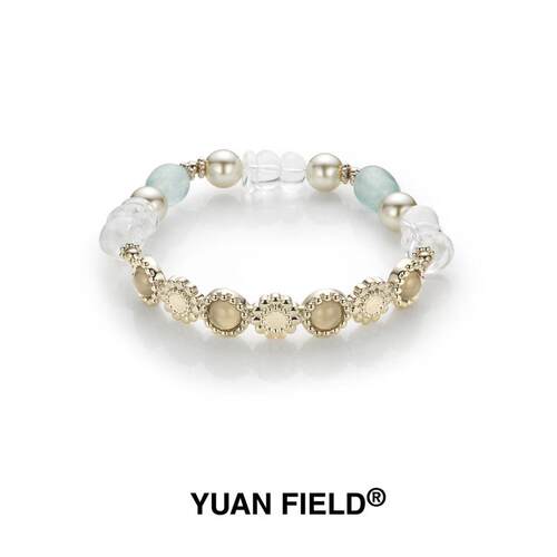 Yuan Field 入境花园系列 鎏金花影手镯