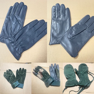 正品制式内手套冬季加绒防寒骑行保暖户外手套真皮手套单位大院男