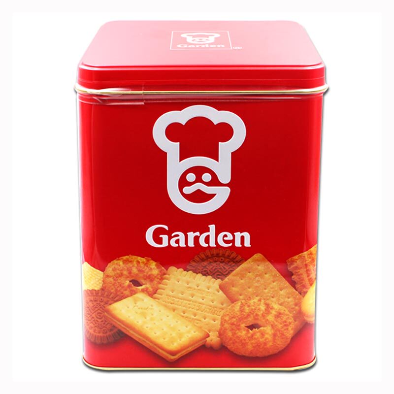 嘉顿家庭什锦饼干1380g铁罐装探亲员工送礼品办公零食年货礼盒包