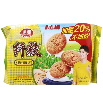 思朗纤麸消化饼干570g