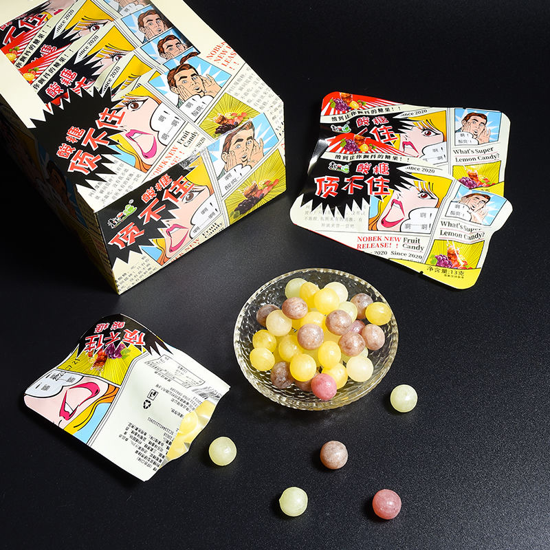 新货顶不住恶搞整蛊酸糖网红糖果零食8090后童年怀旧小食品特产糖