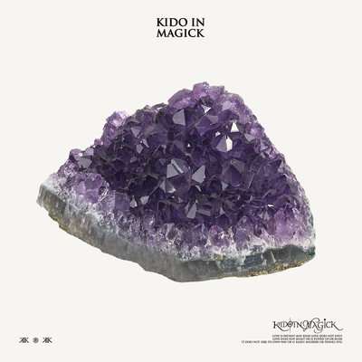 KIK水晶进口天然消磁紫摆件小众