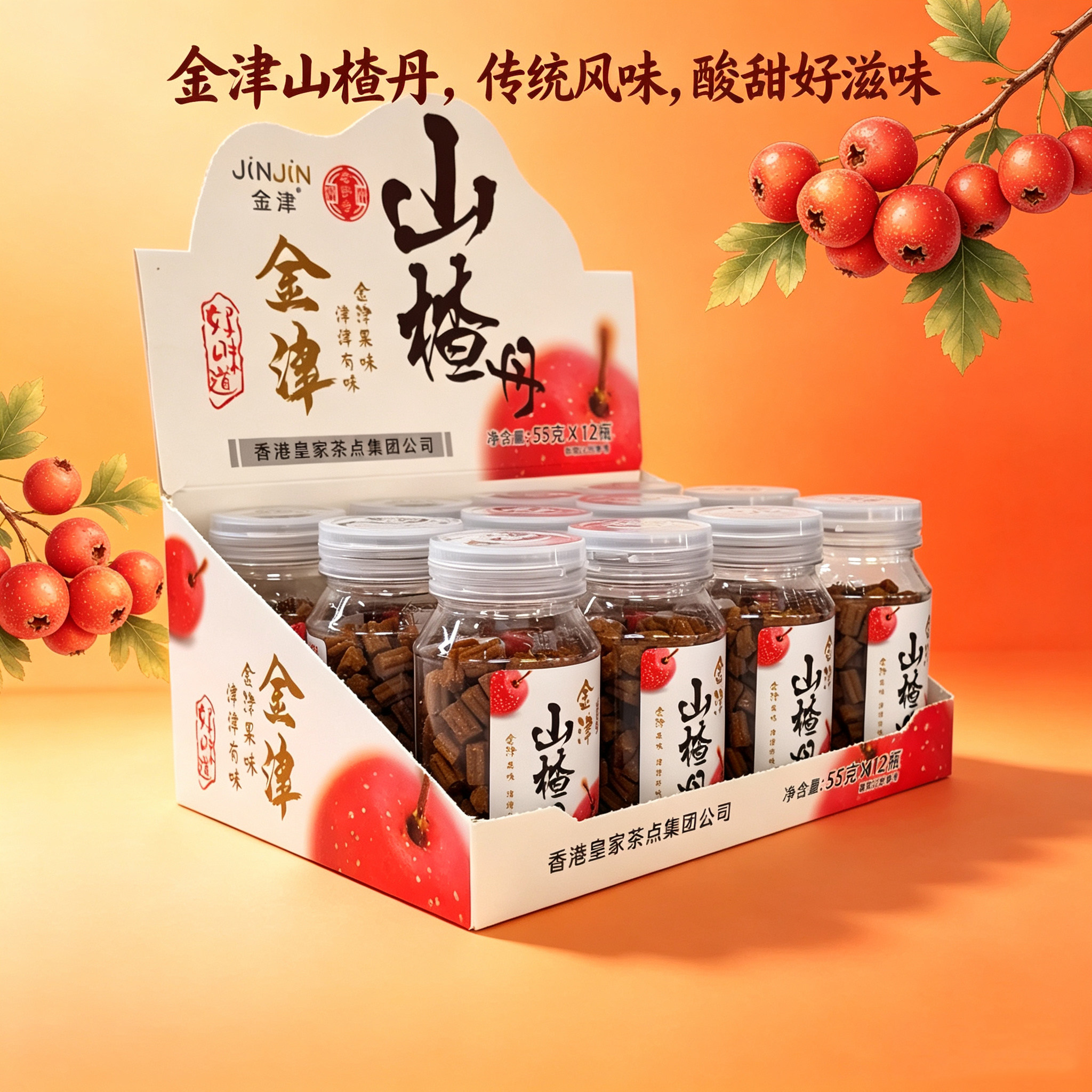金津陈皮丹儿时怀旧零食山楂丹老鼠屎柚子丹休闲食品童年小食物