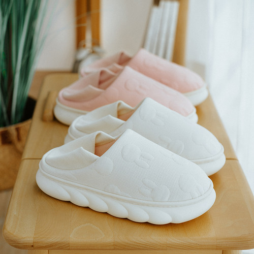 月子鞋春秋季产后包跟厚底可爱孕妇鞋子防滑夏天薄款软底产妇拖鞋