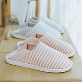 产妇室内产后拖鞋 月子鞋 厚底夏薄款 软底包跟防滑透气孕妇鞋 春秋季