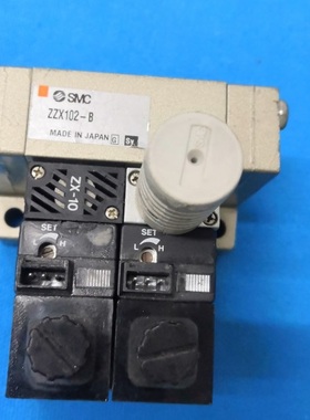 SMC原装电磁阀 ZZX102-B  ZSE2-0X-15CN-D