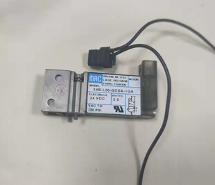 24V MAC电磁阀拆机件34B 1GA L00 成色95成新 GDDA