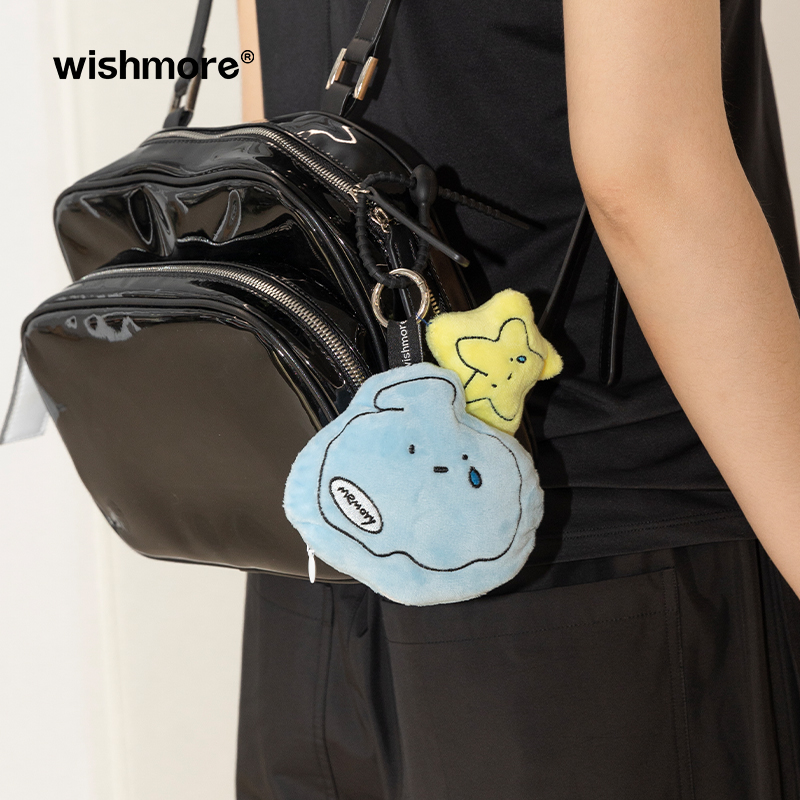 wishmore耳机包挂件公仔玩偶