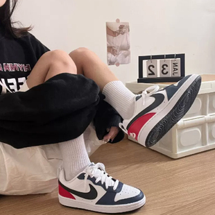 101 Nike耐克白蓝红黑曜石低帮板鞋 女DO7446