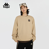 男织唛运动卫衣字母休闲圆领长袖 Kappa卡帕针织套头衫 新款