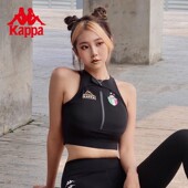 kappa卡帕女子系列运动上衣2026夏季 女瑜伽训练服户外骑行服 新款