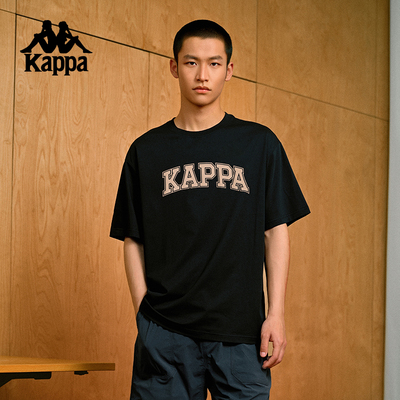 Kappa卡帕短袖2022新款字母印花