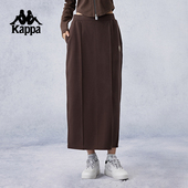 复古短裙运动半身裙女修身 Kappa卡帕背靠背2026春秋新款 美式 裙子