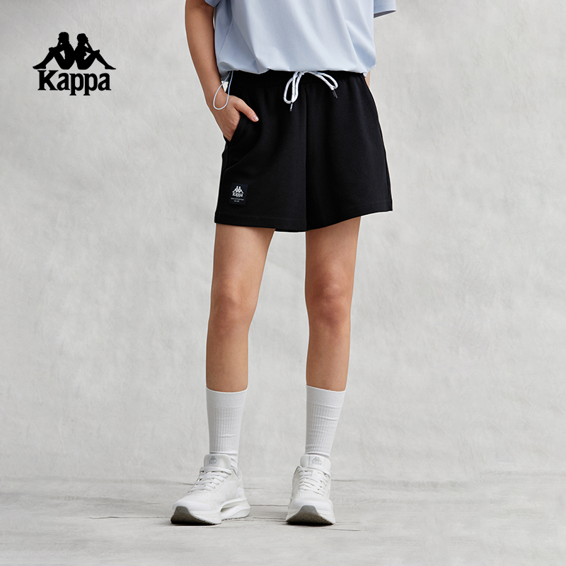 kappa卡帕背靠背夏季2025新款美式跑步短裤女款运动裤子五分裤女