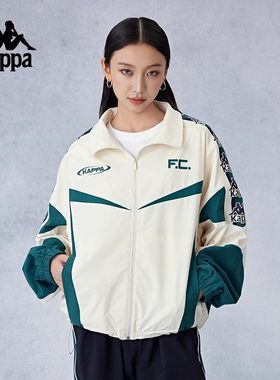卡帕女款防泼水串标透气夹克外套