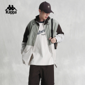 kappa卡帕背靠背春夏新款 防水上衣男户外夹克 运动外套防风衣男士