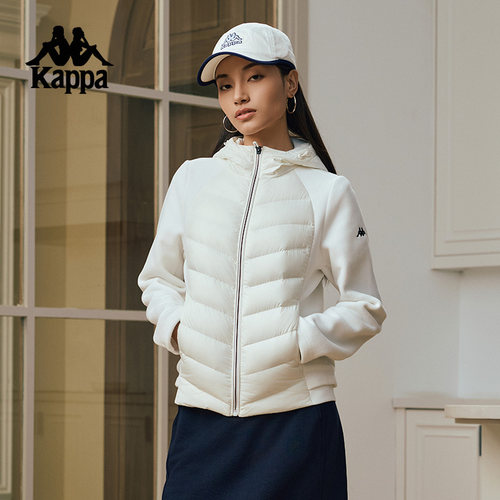 卡帕女款复古运动开衫上衣外套