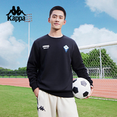 上衣 复古休闲长袖 Kappa卡帕背靠背圆领运动卫衣套头衫 男2026新款
