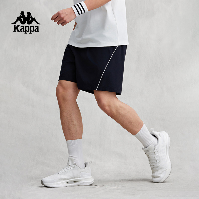 kappa背靠背美式复古运动0短裤男2026夏季新款速干五分裤健身裤子