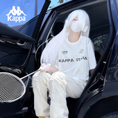 上衣男款 Kappa卡帕背靠背运动短袖 纯棉休闲半袖 夏季 女t恤2026新款
