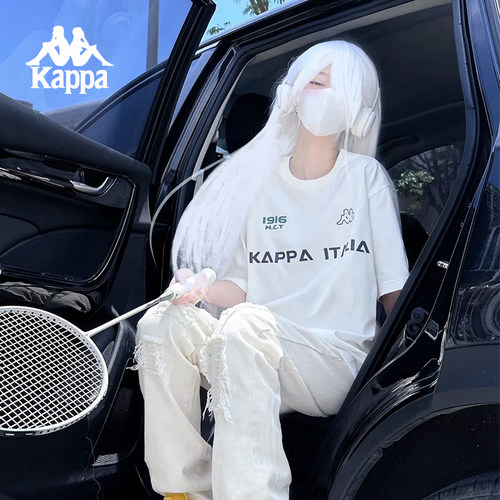 卡帕短袖情侣款纯棉T恤运动