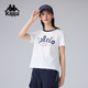 Kappa卡帕背靠背运动T恤女2026夏季 上衣 纯棉短袖 新款 休闲圆领半袖