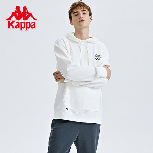 卡帕套头帽衫男运动卫衣Kappa
