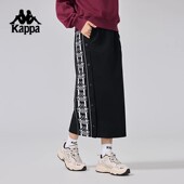 Kappa卡帕背靠背复古半身裙女2026新款 春秋透气短裙串标运动裙子