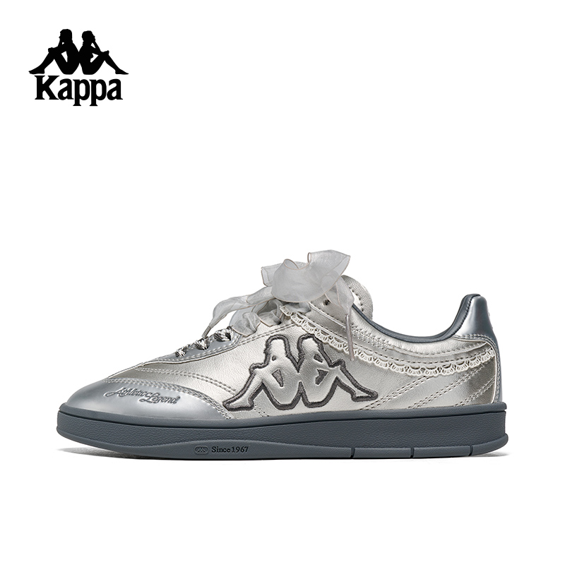 Kappa卡帕银色德训鞋女款