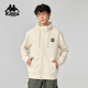 Kappa卡帕背靠背连帽开衫 春秋运动宽松针织上衣 外套男2026新款