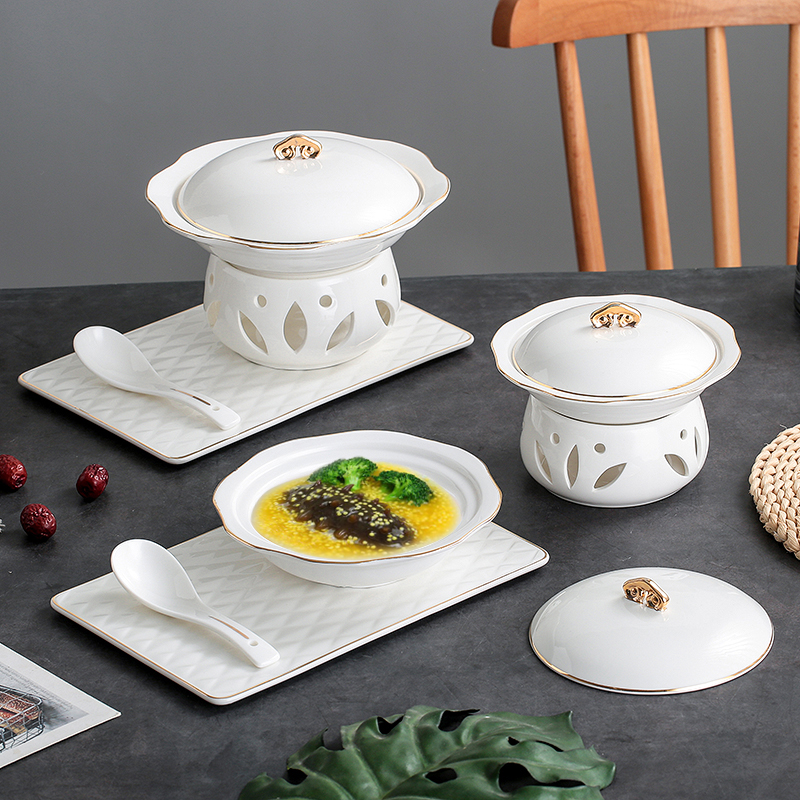 高典陶瓷中式一位餐具碗