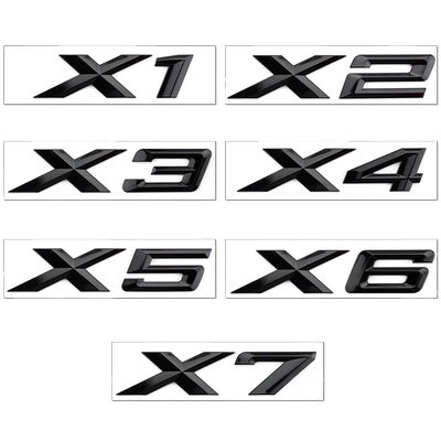 X1X2X3X4X5X6X7车标改装尾标