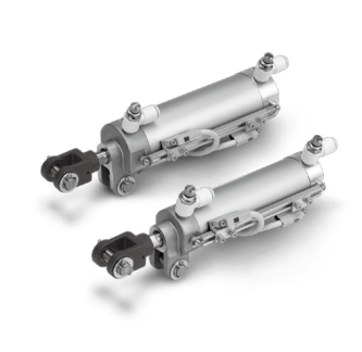 SMC型CKGA/CKPA25/32/70-50/75/100/125/150YS夹紧气缸缸