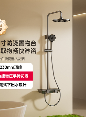 【政府补贴】大白diiib旋悦淋浴花洒家用浴室卫生间增压淋浴器