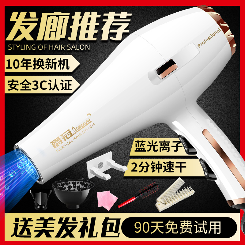 发廊吹风机家用理发店不伤发大功率发型师专用电吹风筒负离子护发