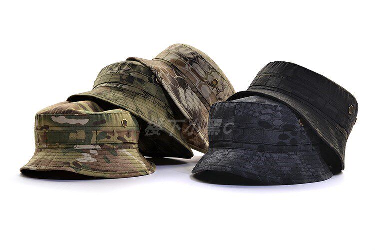 Fisherman hat Python Chiefs CP camouflage Round hat cap outdoors sunshade Go fishing Archery Short eaves Ben Nepalese capin the Accessories/Leather belt/Hat/Muffler , Hat  category - from Buy2taobao.com to provide professional Taobao agent buy service
