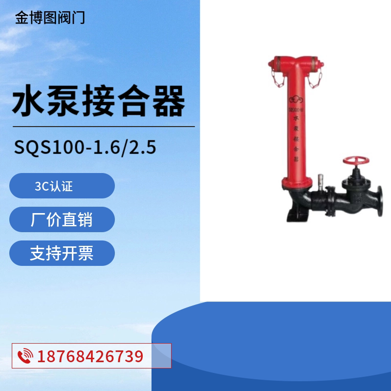 天广 sqs100-1.6-2.5a 简易式水泵接合器地上地下墙壁 水泵接合器