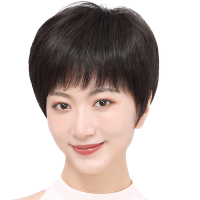 假发真人发丝轻薄透气逼真自然女