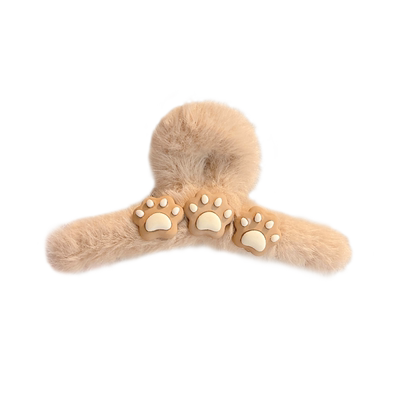 吉度小熊抓夹可爱简约后脑勺发卡