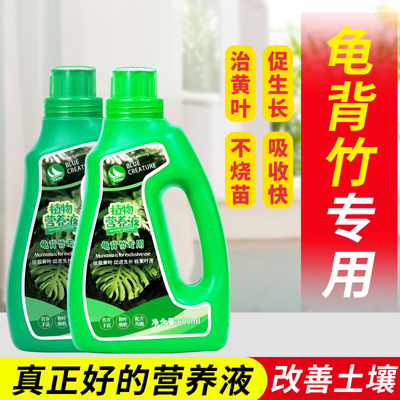 龟背竹专用营养液专治黄叶烂根