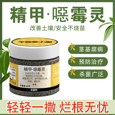 千百季小黑精甲恶霉灵土壤杀菌剂家用花卉黑腐病根腐病土壤杀菌剂